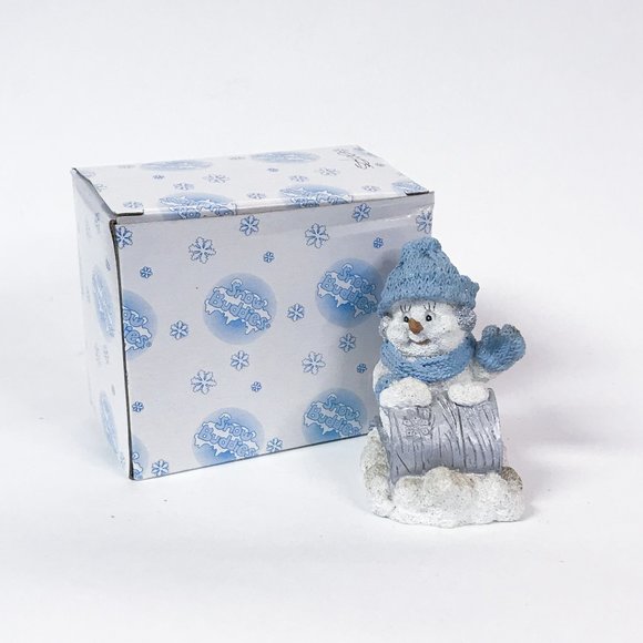 Snowbuddies 1999 "Tobaggonin" Figurine - Picture 5 of 6